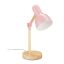 Table lamp 45.5x14.5cm., light brown/pink/white