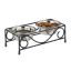 Bowls with stand 9.5x28.5x13.5cm., black/silver color