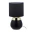 Table lamp 32x18cm., black/gold color