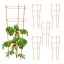 Set of 6 garden grates 3x29.5x77cm., orange color