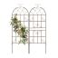 Set of 2 garden trellis 150x50x2cm., light brown