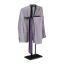 Clothes rack 107x47.5x20cm., black