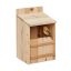 Birdhouse 36x22x21cm., light brown