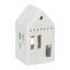 Candle holder "House" 12x7x6cm., white color