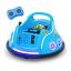Children's electric car 73x73x43cm., blue/black