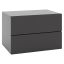 Stolik nocny 42x30x28cm, ciemnoszary