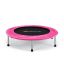 Fitness trampoline 97x19cm., black/pink