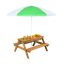 Children's outdoor bench 79x71x52.5cm., brown