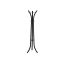 Clothes rack, black