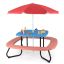 Children's outdoor bench 125x125x160cm., various colors