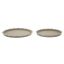 Set of round trays Saturn, 2 pcs, Ø 33 × 2 cm; Ø 27.5 × 2 cm