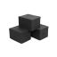Box set, 3 pieces, black