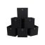 Box set, 6 pieces, black