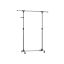Pull-out clothes rack, blue