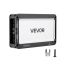 Wzmacniacz audio do samochodu VEVOR MXD600.4, 4 kanały, czarny, 24,5 × 14,5 × 4,8 cm
