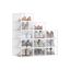 Pudełka na buty SONGMICS LSP312, 12 szt., przezroczyste, 33,2 × 23 × 14,5 cm