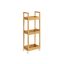 Bathroom shelf 20x30x80cm., light brown