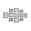 Photo frame set 10 pcs. black