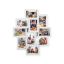 Photo frame collage 10 pcs., white