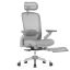 Fotel biurowy Mark Adler Leadpro 8.7, szary, 75 × 37 × 65 cm