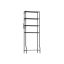 Bathroom shelf 30x63x176cm., black