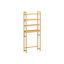 Bathroom shelf 26x63x185cm., light brown