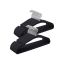 Clothes hangers 50pcs, black/silver color