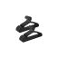Clothes hangers 50pcs, black