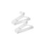 Set of 50 clothes hangers, white