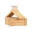 Wooden hanger set, 20pcs. CRW001N01