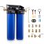 System wody dejonizowanej VEVOR PRS-207XCGB, żywice DI 2 × 4 l, 360 × 210 × 665 mm