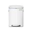 Trash can 40 liters (2 x 20 L) white