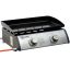 Grill gazowy Outsunny 48,5x46x21cm, kolor czarno-srebrny