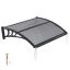 Daszek nad drzwi VEVOR CZPC30X40G-C, 75,5 × 100 × 24 cm