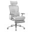 Ergonomiczny fotel biurowy Mark Adler Expert 9.3, szary, 60 × 76 × 46 cm