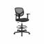 Ergonomiczny fotel biurowy z podłokietnikami, czarny