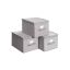 Set of 3 folding boxes