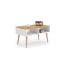 Stolik kawowy w stylu skandynawskim Sandi 90x55x50cm, kolor naturalnego drewna