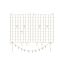 Hanging wall grids for hanging photos/jewelry, 2 pcs. LPP01GD