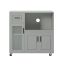 Kitchen cabinet 89x40x89cm., gray/black