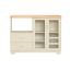 Kitchen cabinet 120x40x90cm., cream/light brown color