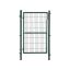 Metal garden gate 106 x 150 cm, green GGD200L