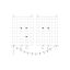 Hanging wall grids for hanging photos/jewelry, 2 pcs. LPP01W