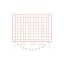Hanging wall grids for hanging photos/jewelry, 2 pcs. LPP02DR