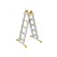 Folding ladder made of aluminum 4.6 m