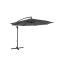 Parasol wspornikowy Ø 300 cm, szary