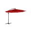 Parasol Ø 300 cm, czerwony