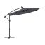Parasol Ø 300 cm z 32 diodami LED, zasilany energią słoneczną