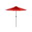 Parasol 270 cm, czerwony