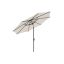 Parasol ogrodowy o średnicy 300 cm, beżowy